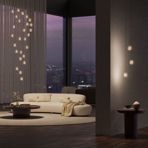 Светильник подвесной Maytoni Sapphire Modern MOD293PL-L18BS3K - фото 2