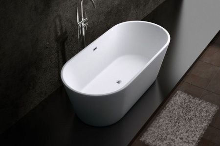Ванна акриловая Art&Max AM-520-1695-795 170х80 отдельностоящая овальная с каркасом