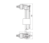 Сливной клапан Oli COMPACT 561598