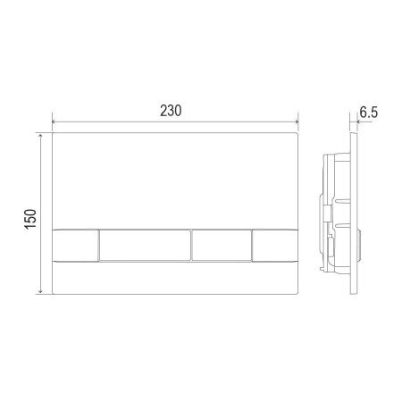 Комплект унитаз с инталляцией и клавишей смыва LeMark PENEDA+BIT+ GLAZER BLACK 100802235