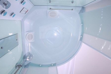 Душевая кабина Timo Eco TE-0780 80х80 четверть круга с крышей ориентация универсальная