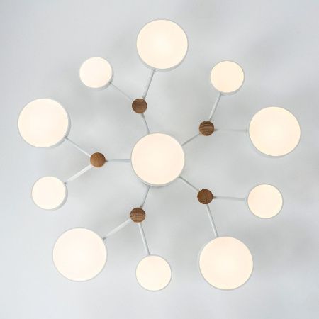 Люстра потолочная LED4U L3201-960 WT