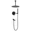Душевая система Filarete FL1022BL встраиваемая в стену цвет черный