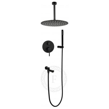 Душевая система Filarete FL1022BL встраиваемая в стену цвет черный