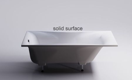 Ванна из искусственного камня Astra-Form Вега 01010067 170х70 пристенная прямоугольная с ножками