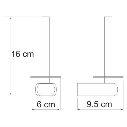 Бумагодержатель WasserKRAFT 6897 - фото 4