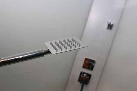 Душевая кабина Cerutti SPA CHIKA901T 90х90 пятиугольная без крыши ориентация универсальная