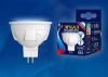 Лампа светодиодная Uniel LED-JCDR 6W/NW/GU10/FR PLP01WH картон