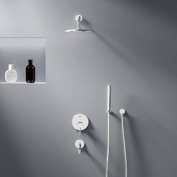 Душевая система Damixa Scandinavian Pure 936510000 встраиваемая в стену