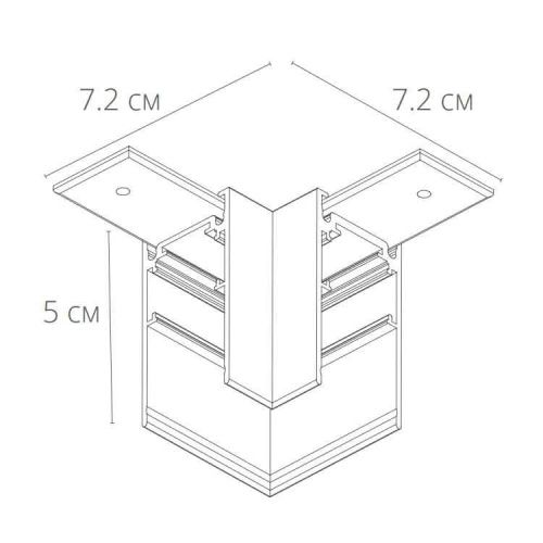 Коннектор для шинопровода Arte Lamp Linea-Accessories (Линеа-Аццессориес) A480606 - фото 2