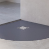 Душевой поддон из искусственного камня RGW Stone Tray (Стоун Трей) 16153100-02 100х100 серый без ножек