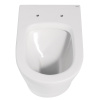 Унитаз приставной Abber Bequem AC1113 белый с сиденьем микролифт безободковый каскадный смыв