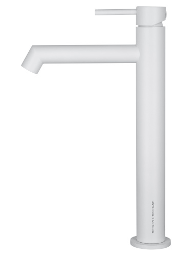 Смеситель Wonzon & Woghand WW-H1064-MW на столешницу белый - фото 2