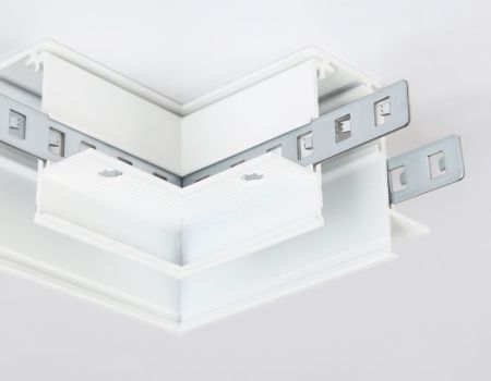 Коннектор угловой для встраиваемого шинопровода Ambrella Light Track System (Трацк Сыстем) GL3352-9.5