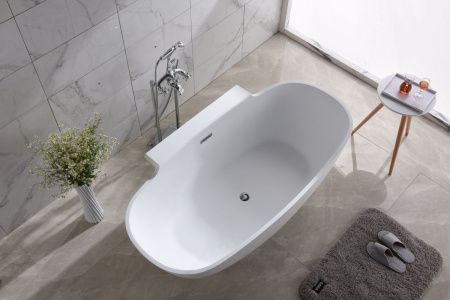 Ванна из искусственного камня Timo LUMI LUMI1770 180х90 отдельностоящая овальная