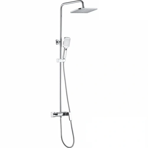 Душевая стойка Shevanik S8836 настенная цвет хром - фото 2