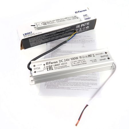 Трансформатор для светодиодной ленты Feron LB007 48059