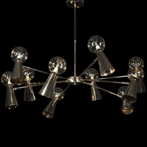 Люстра на штанге Loft It Halley 10046/10 Gold - фото 2