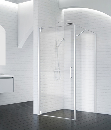 Душевой уголок BelBagno MARMI MARMI-AH-1-70/100-C-Cr стекло прозрачное 8 мм