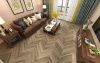 SPC ламинат Damy Floor CHEVRON DF06-Ch Амбуаз толщина 0.5 см 43 класс 600х127