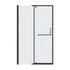 Душевая дверь Grossman Pragma 100.K33.03.110.21.02 110х195 стекло текстурное профиль черный матовый