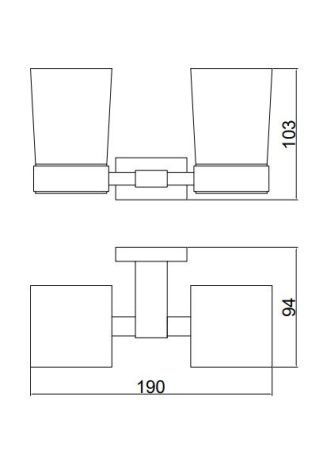Стакан BELZ B90408