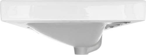 Раковина Aquanet Flash 00333267 полувстраиваемая цвет белый - фото 3