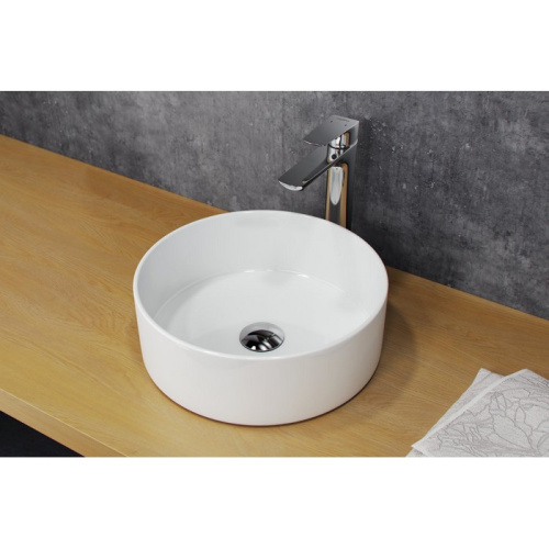Раковина Excellent Ovia 37 см CEAC.2501.WH накладная цвет белый глянцевый - фото 2
