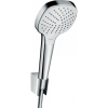 Душевой гарнитур Hansgrohe Croma Select 26425400 настенный хром/белый