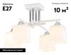 Люстра потолочная Ambrella Light Loft (Лофт) TR303041