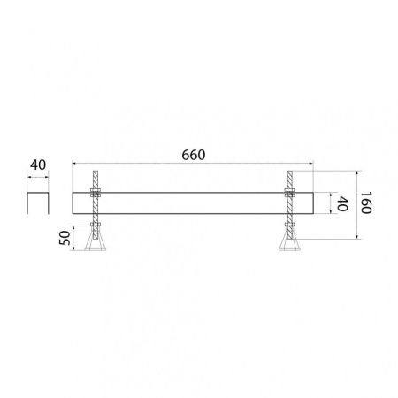 Ножки установочные для ванны Niagara NG-UK16