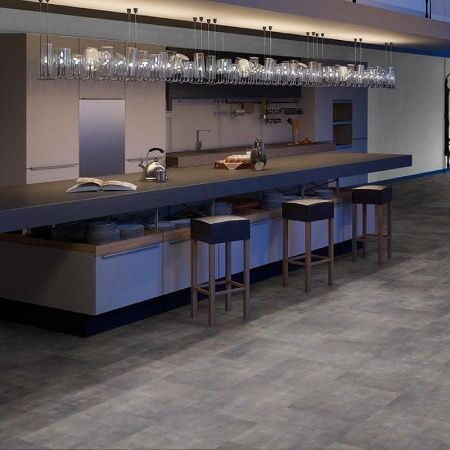 Кварцвиниловая плитка Tarkett Lounge Concrete Т031367 толщина 0,3 см 34 класс 457,2х457,2