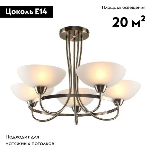 Люстра подвесная Moderli LIONE (ЛИОНЕ) V1204-5C - фото 2
