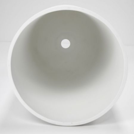 Раковина из искусственного камня Abber Stein AS2516 40х40 напольная цвет белый без отверстий под смеситель