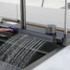 Кухонная мойка Savol S-SC001Q 75х45 цвет серый поверхность матовая