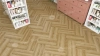 Ламинат Alpine Floor Herringbone 12 Pro New LF106-02 Дуб Эльзас толщина 1.2 см 34 класс 606х101