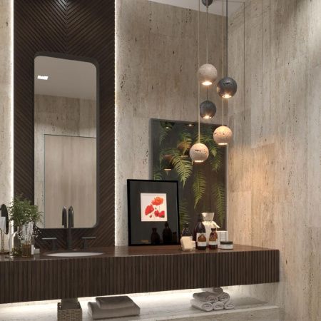 Светильник подвесной Odeon Light Travertino (Травертино) 6626/1L