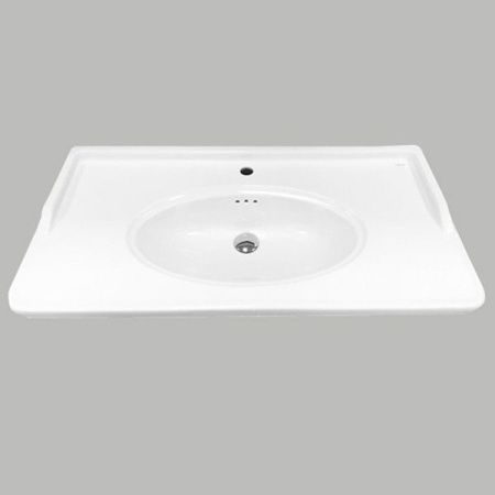 Тумба с раковиной Comforty Феррара 00004151060CF 80х50 подвесная цвет белый