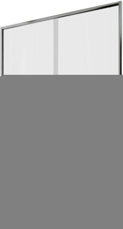 Душевая дверь Aquanet Pleasure Evo AE65-N130-CT 130х190 стекло прозрачное профиль хром