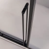 Душевая дверь Veconi PR4/R-190-01-B-C4 190х200 стекло прозрачное профиль черный