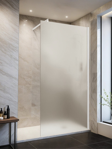 Душевая перегородка Parly T100F 100х190 стекло матовое 6 мм - фото 2