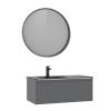 Тумба с раковиной Orka Lisbon 5001430 90х50 подвесная цвет серый