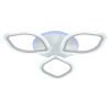 Люстра потолочная Escada Bubble (Буббле) 10251/3LED BL