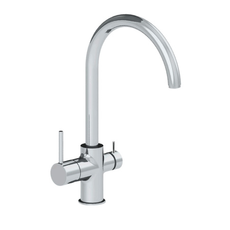Смеситель для кухни Azario TASCO AZ-15164421 на мойку хром без термостата