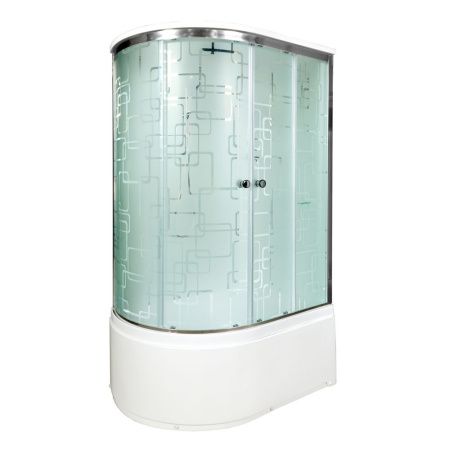 Душевая кабина AvaCan EM4512RGM 120х80 асимметричная с крышей ориентация правая