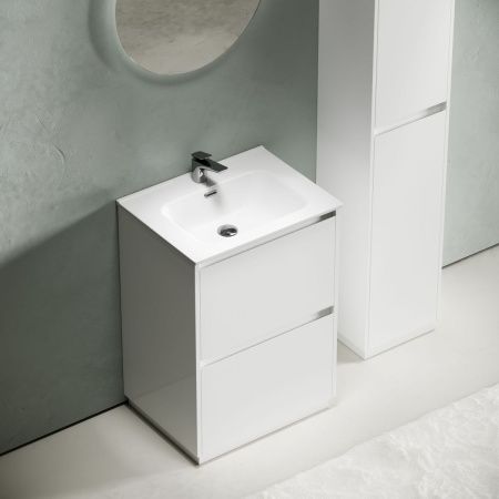 Тумба под раковину Sancos Libra Floor LB60FW 60х50 напольная цвет белый