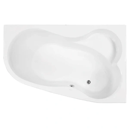 Ванна акриловая Vagnerplast Melite VPBA163MEL3LX-04 160х105 пристенная асимметричная без каркаса