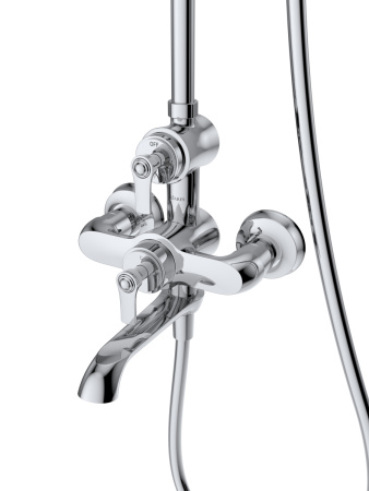 Душевая стойка Cezares LIBERTY LIBERTY-F-CVD-01 настенная цвет хром