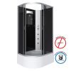 Душевая кабина Niagara Classic 25101434RBKG 120х80 асимметричная без крыши ориентация правая