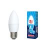 Лампа светодиодная Volpe LED-C37 LED-C37-9W/NW/E27/FR/NR картон